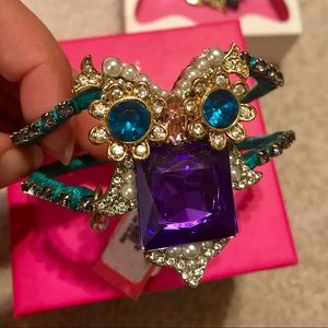 NWT Betsey Johnson Owl Bracelet